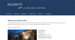 Desktop Screenshot of illianoscafe.com